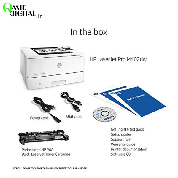 پرینتر لیزری اچ پی مدل HP LaserJet Pro M402dw
