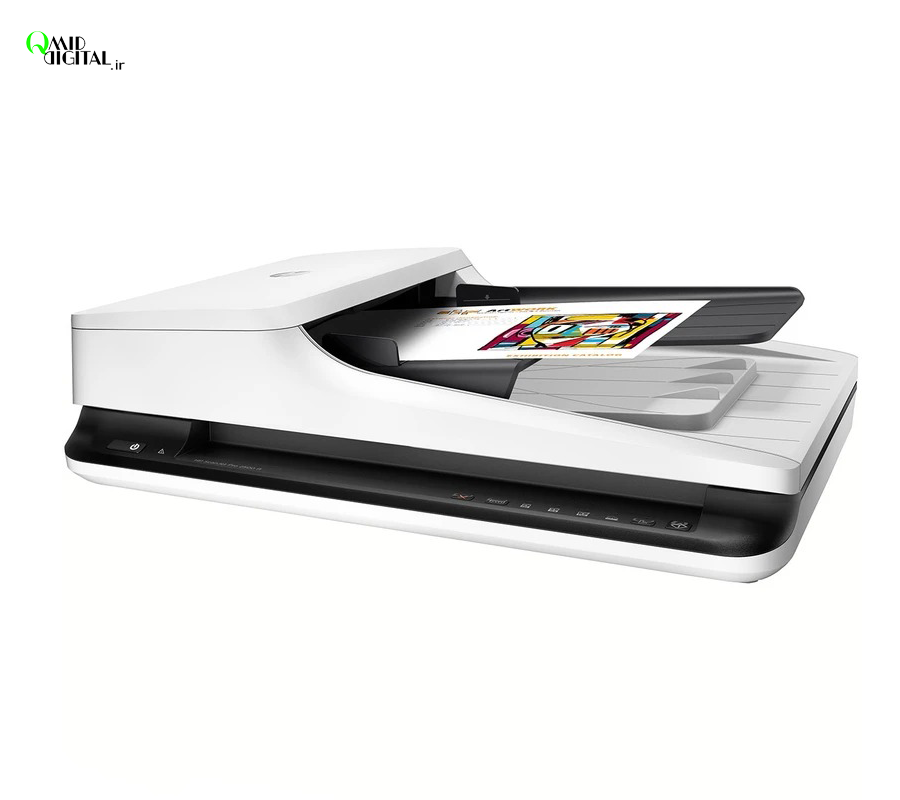اسکنر لیزری اچ پی مدل HP 2500f1 | اسکنر با دقت بالا و قابلیت اتصال به شبکه