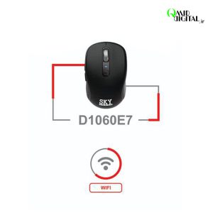 موس بلوتوثی اسکای مدل D1060E7 | موس بلوتوثی برای راحتی بیشتر در کار