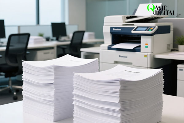 بررسی تاثیر کیفیت کاغذ بر عملکرد و طول عمر دستگاه‌ها