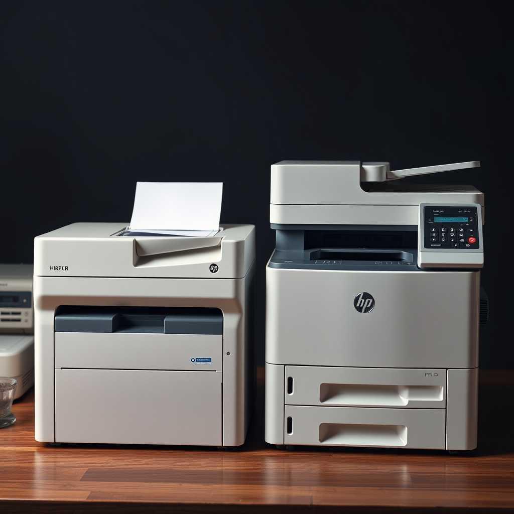 تصویر مرتبط با فصل «تاریخچه و تکامل فناوری پرینتر لیزری»